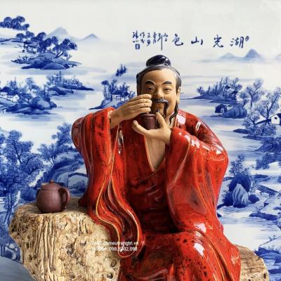 TƯỢNG THẦN TRÀ MEN CHẢY
